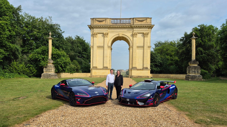 Stowe Gardens and Silverstone announce partnership at the Corinthian Arch